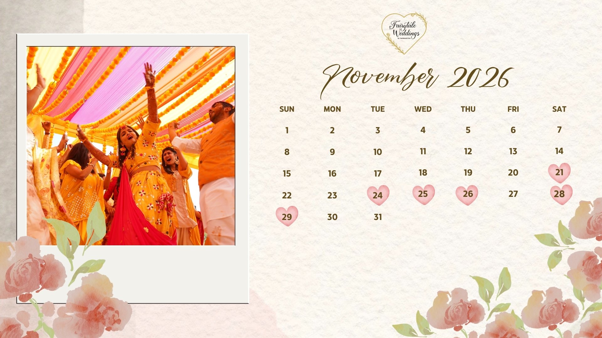 November 2026 Wedding Venue