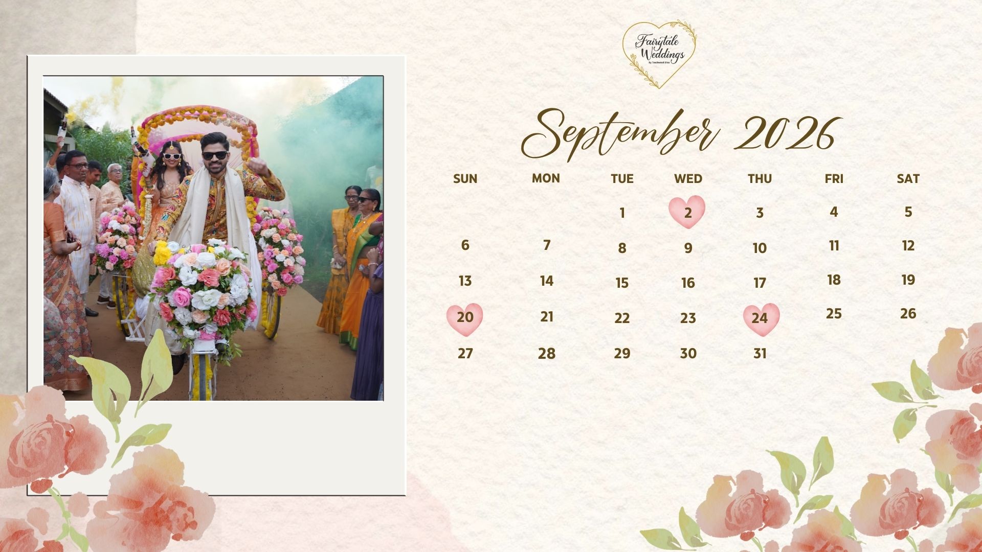 September 2026 Wedding Planning